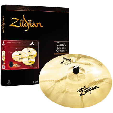 ZILDJIAN A Custom Cymbal Pack +18